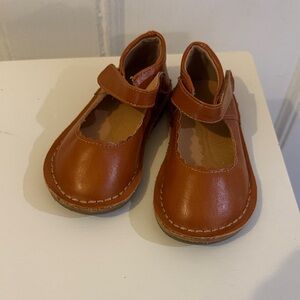 Stylish Tan Kids Dress Shoes